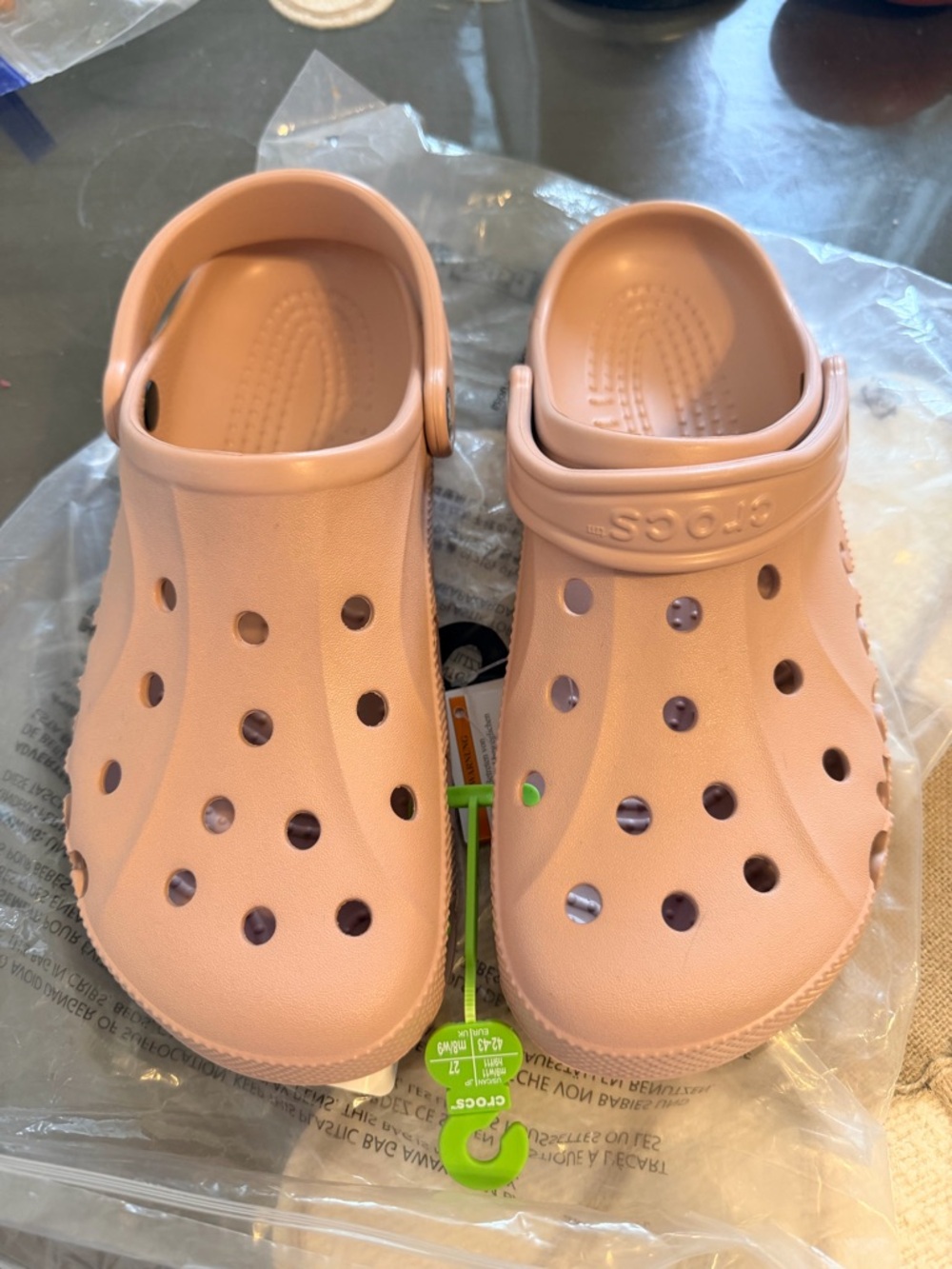 CROCS Kids' Classic Clog - Peach